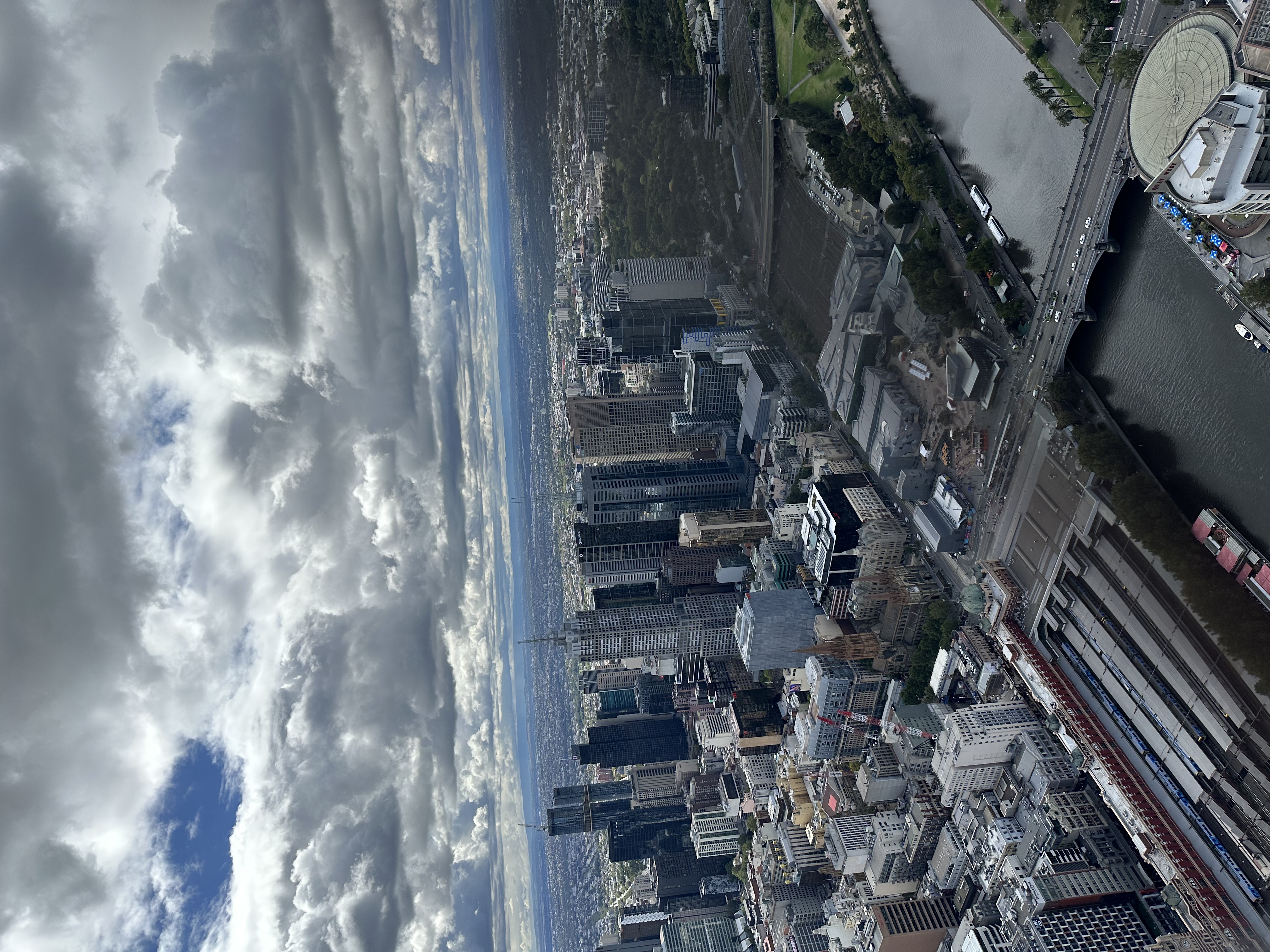 Skydeck — Melbourne city spread out below