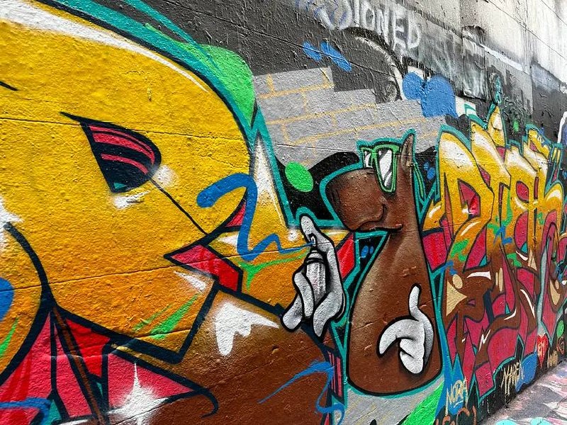 Melbourne street art — Youth Project Alley