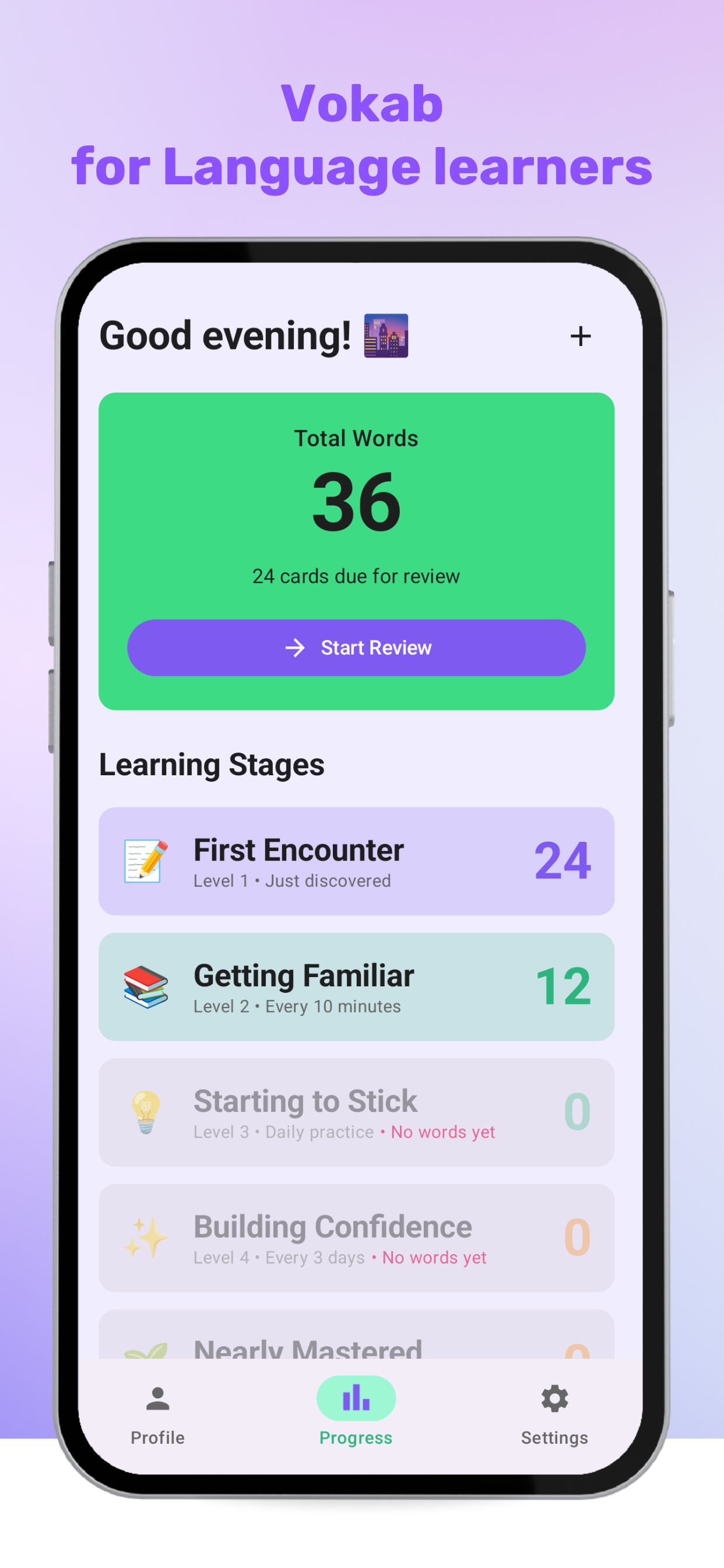 Marketing banner showcasing language learning benefits